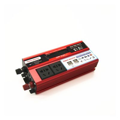 1500W car Inverter 12V to 220V Dual Socket Power Inverter(24V 110V)