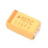 100PCS Chip Tantalum Capacitor C Size 6032 SMD C 16V 100UF C 107C view 2