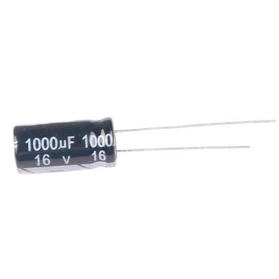 100PCS 16V 1000UF 8 * 16 8X16MM 1000UF DIP Aluminum Electrolytic Capacitors