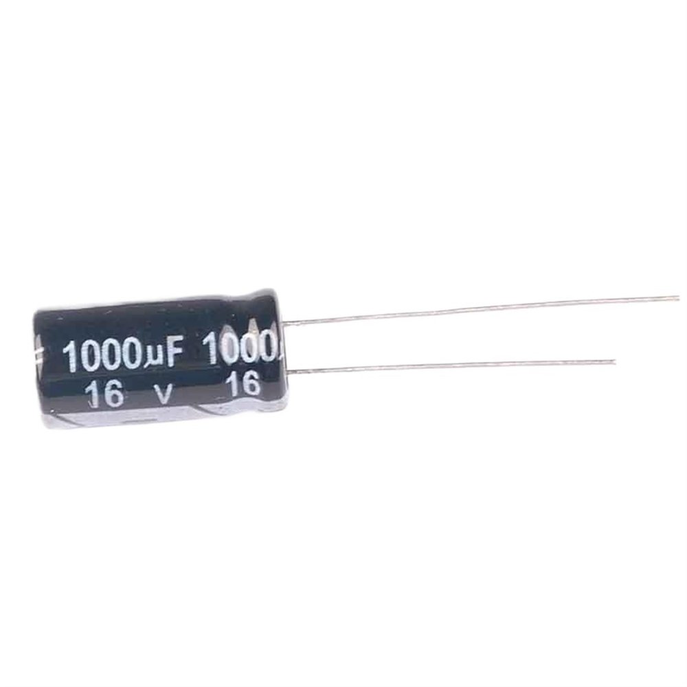 100PCS 16V 1000UF 8 * 16 8X16MM 1000UF DIP Aluminum Electrolytic Capacitors