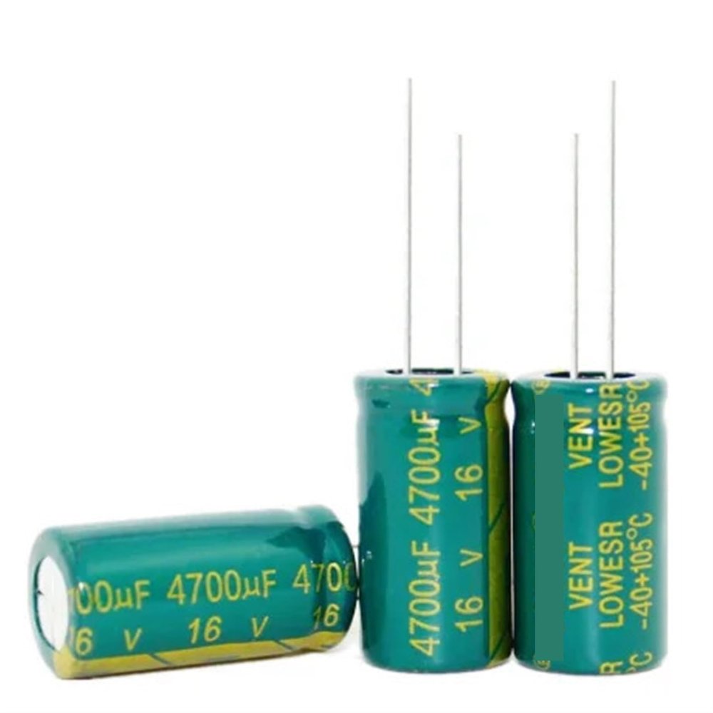 10PCS 4700UF 16V Aluminum Electrolytic Capacitor 16V4700UF 13 * 25MM