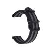22mm 20mm Woven Nylon Strap For Watch 6 4 5 44mm Gear S3 Classic Active 2 Band 24mm 18mm Fabric(Black Grey,22mm) view 1