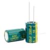 100PCS/LOT 3300uf 16V 16v 3300uf high Frequency Low impedance Aluminum electrolytic Capacitor Volume: 13 * 20mm view 2