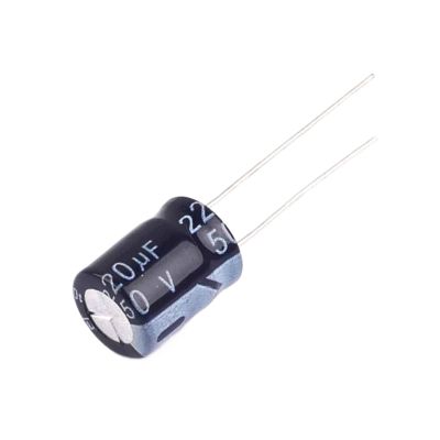 100PCS 220UF 50V Electrolytic Capacitor Size 10X13MM 10 * 13