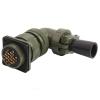 RZQUAL MS5015 16 Core Pin U.S. Military Standard Aviation Plug Connector MS3108A 24-5S MS3102A 24-5S Angle view 1