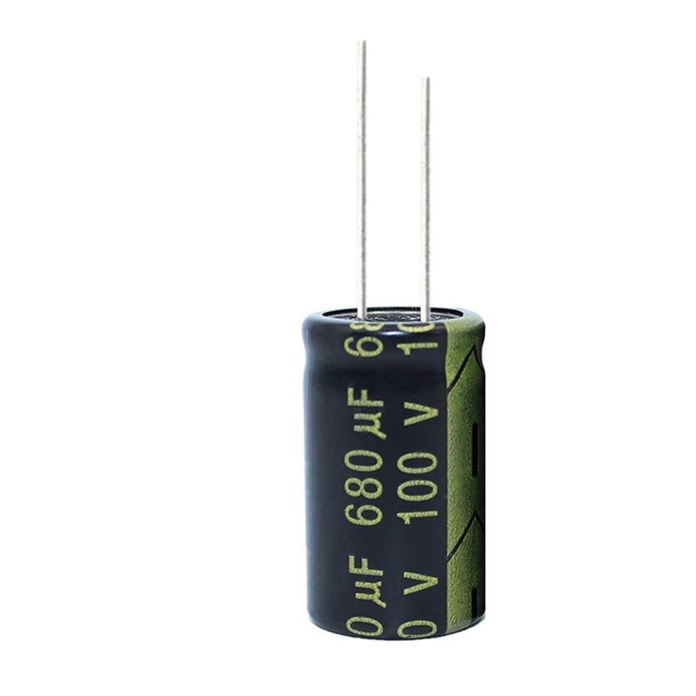5Pcs 100V680UF 18X30 Aluminum Electrolytic Capacitor High Frequency Low
