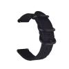 22mm 20mm Woven Nylon Strap For Watch 6 4 5 44mm Gear S3 Classic Active 2 Band 24mm 18mm Fabric(Black,18mm) view 1