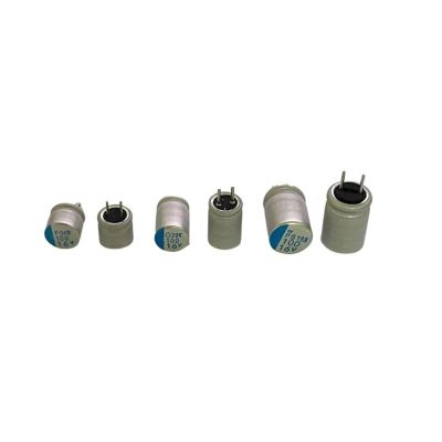 10Pcs 100uF 16V 6.3X8 6.3x5 Solid Capacitor Solid Polymer Capacitor Motherboard 16v100UF 8 * 11.5(16v100UF 8X11.5)