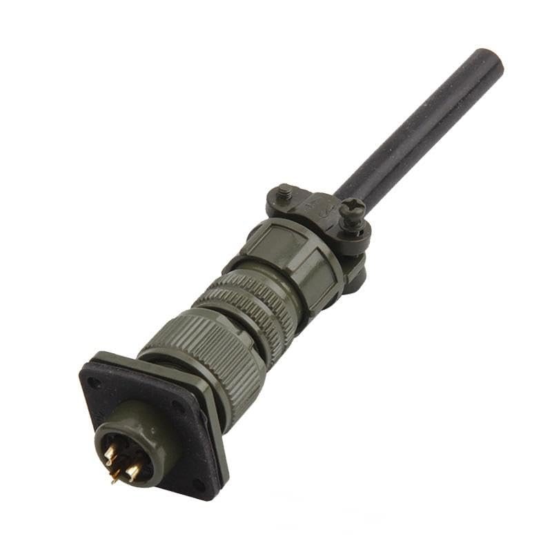 RZQUAL MS5015 MS3106A 10SL-3S MS3102 10SL-3P 10SL-3 3 Core 3Pin 3P U.S. Military Standard Aviation Plug Connector