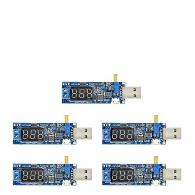 1-10PCS Boost Buck Converter USB Step UP/Down Power Supply Module DC-DC 5V to 3.3V / 12V Adjustable Output DC 1.2V-24V(5PCS Micro)