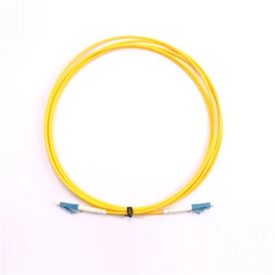 10PCS LC UPC 1/3Meter Singlemode Simplex Fiber Optic Patch Cord Cable 2.0/3.0mm LC/SM FTTH Fiber Optic Jumper Cable(3meter)
