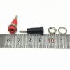 10Pcs 2mm Copper Binding Post Banana Jack Socket Panel Mount for Safety Protection Test Probe Connector(Black) view 3