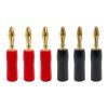 10PCS 4mm Speaker Banana Horn Speakers Banana Connector(10 Red) view 1