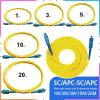 1M/2M/3M SC UPC-SC UPC Fiber Optic Cable Simplex 9/125 Single Mode SM Fiber Optic Cable Patch Cord Fiber Extension Jumper(1m) view 3