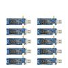 1-10PCS Boost Buck Converter USB Step UP/Down Power Supply Module DC-DC 5V to 3.3V / 12V Adjustable Output DC 1.2V-24V(10PCS Micro) view 1