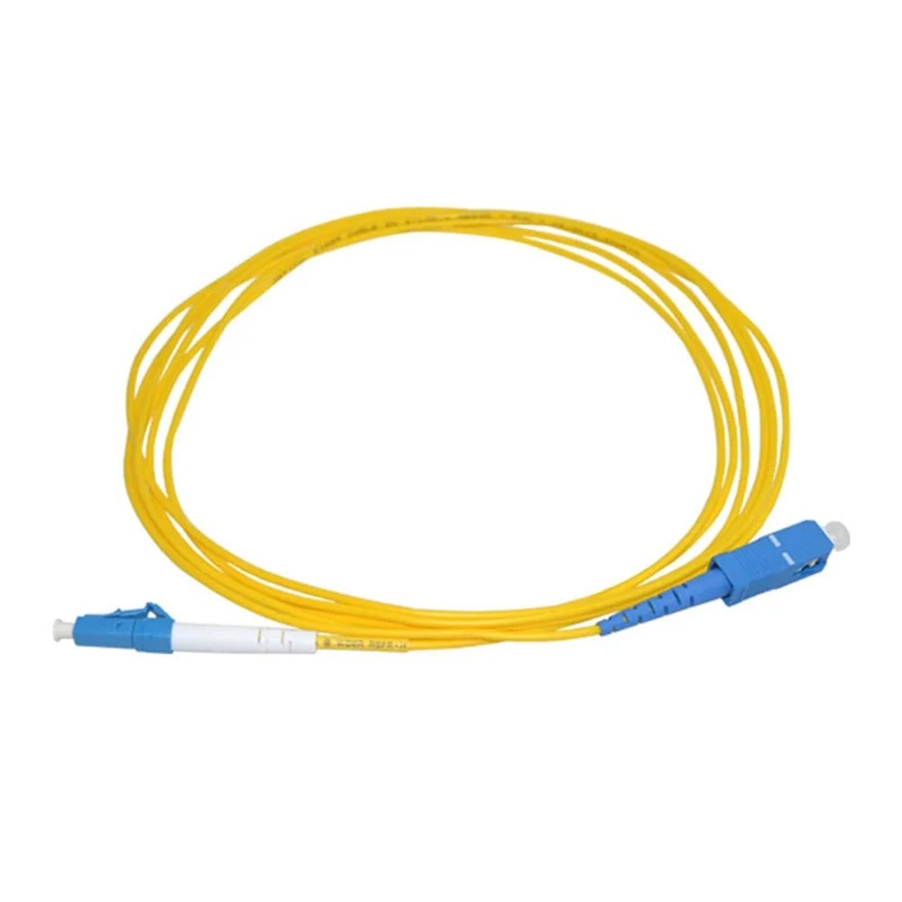 10PCS 1M Fiber Optic Patch Cord Cable LC UPC-SC UPC Singlemode Simplex LC-SC UPC 2.0mm or 3.0mm FTTH Fiber Optic Jumper Cable