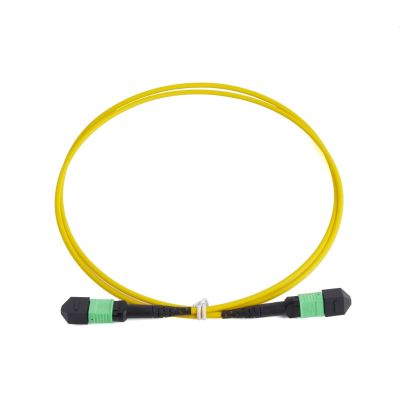 CLXDKLKEQ 40G MPO MTP Fiber Patch Wire Single Mode 8Cores UPC Female to Female Type B Flat Angle 1/3/5/10/15/20M Optical Cable(15M)