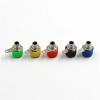 10pcs 4mm Banana Binding Post 4mm Banana Socket 5color Adapter Red Green Yellow Black Blue(Blue) view 4