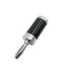 8/40/200Pcs Rhodium Plated Carbon Fiber 4mm Speaker Cable Banana Male Terminal Jack Audio Connector(8Pcs (4Pairs)) view 3