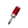 8/40/200Pcs Rhodium Plated Carbon Fiber 4mm Speaker Cable Banana Male Terminal Jack Audio Connector(8Pcs (4Pairs)) view 4
