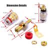 20-100pcs 4MM Binding Post Connector Audio Cable Terminals, Binding Post(50pcs) view 2
