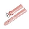 Genuine Leather Watch Strap For Cartier Tank Santos Pin Buckle(Pink s1,16mm) view 1