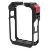Acouto Camera Expansion Cage Metal Protective Frame Camera Housing Cage for Osmo 360 Panoramic with Cold Shoe 1/4 Screw Port Access Window (Black) view 1