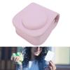 KIMISS Camera Protective Case PU Leather Instant Camera Storage Bag Shoulder Strap for Mini12 11 (Light Pinkish) view 4