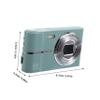 CONGARTENO Portable Digital Camera for Teens Adults Compact Cute Vlogging Camera with Zoom Beginner Friendly for Family Trips and Creative Photography view 2