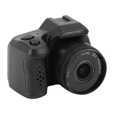 Acouto Retro Digital Camera Vintage Compact Camera Mini with 1080P HD Video 0.96 Inch Color Screen Fill Light 6 Filters Type C Charging for Beginners Teens Travelers