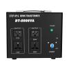 5000W Voltage Converter Transformer,110V to/from 220V Heavy Duty Step Up/Down Power Converter with 4 Outlets,5000VA Capacity Converter Auto Transformer Circuit Breaker Protection view 1