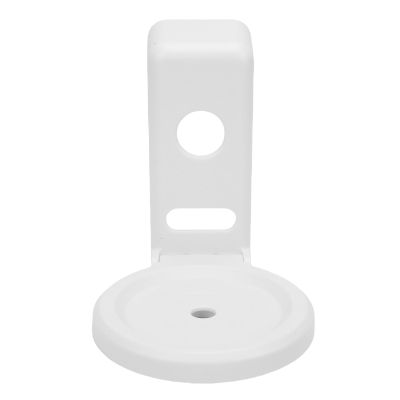 Diydeg Wall Mount Stand, Fit for Dot 4 5 Smart Speaker ABS Space Saving Holder with No Screw No Drill Setup, for Home Bathroom Kitchen Living Room Bedroom (White)