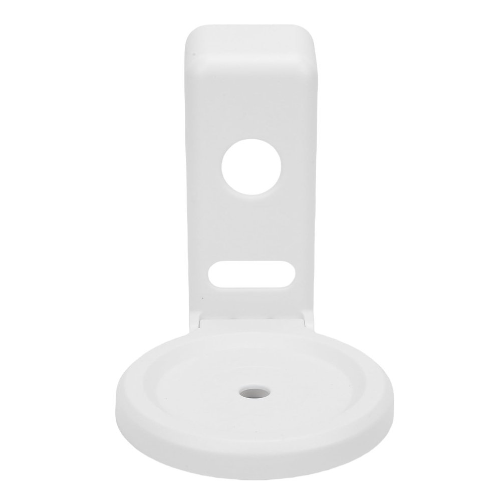 Diydeg Wall Mount Stand, Fit for Dot 4 5 Smart Speaker ABS Space Saving Holder with No Screw No Drill Setup, for Home Bathroom Kitchen Living Room Bedroom (White)
