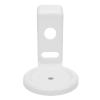 Diydeg Wall Mount Stand, Fit for Dot 4 5 Smart Speaker ABS Space Saving Holder with No Screw No Drill Setup, for Home Bathroom Kitchen Living Room Bedroom (White) view 1