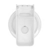 Diydeg Wall Mount Stand, Fit for Dot 4 5 Smart Speaker ABS Space Saving Holder with No Screw No Drill Setup, for Home Bathroom Kitchen Living Room Bedroom (White) view 2