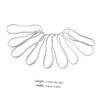 KONTONTY 10pcs PC Phone Extension Cable Silver Gray with Pure Copper for Office Hotel Fax Answering Machine PVC Telephone Cord view 2