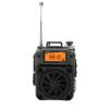 Wisoqu Small Radio, FM AM SW Wideband Rechargeable Multifunctional BT Full Band Finger Radio with Multiple Music Formats, Prolonged Playback Time for Home Travel (OD Green) view 1