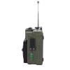 Wisoqu Small Radio, FM AM SW Wideband Rechargeable Multifunctional BT Full Band Finger Radio with Multiple Music Formats, Prolonged Playback Time for Home Travel (OD Green) view 3