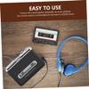 CONGARTENO USB Cassette to Converter Tape Player with Built Speaker Digital Music Player for Direct Computer Transfer and Playback Black view 3