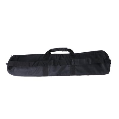 BRIGHTFUFU Thickened Oxford Cloth Tripod Carrying Case with Smooth Zipper Outdoor Photography Stand Storage Bag for Travel Camping Fishing Rods and Art Supplies Black
