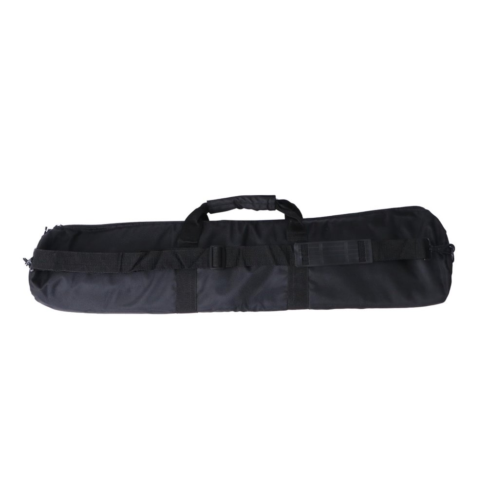 BRIGHTFUFU Thickened Oxford Cloth Tripod Carrying Case with Smooth Zipper Outdoor Photography Stand Storage Bag for Travel Camping Fishing Rods and Art Supplies Black