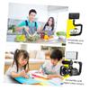 Mikinona Multipurpose Handheld Camera Stabilizer Bracket with Screw for DSLR Camcorder Support Folding Design with Mic and LED Light Mounts Black for Video Filming and Photography view 4