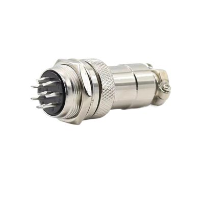 HTUOYSSM GX20 Aviation Plug 2/3/4/5/6/7/8/9/10/12/14/15 pin Connector(8 Pin)