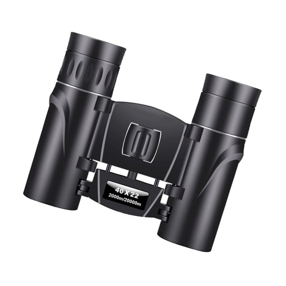 COOLHIYA Portable Compact Binoculars for Outdoor Camping Hiking Bird Watching with Smooth Center-Focus Wheel Single-Hand Operation Clear Long-Distance Viewing Travel-Friendly Design