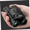 COOLHIYA Portable Compact Binoculars for Outdoor Camping Hiking Bird Watching with Smooth Center-Focus Wheel Single-Hand Operation Clear Long-Distance Viewing Travel-Friendly Design view 2