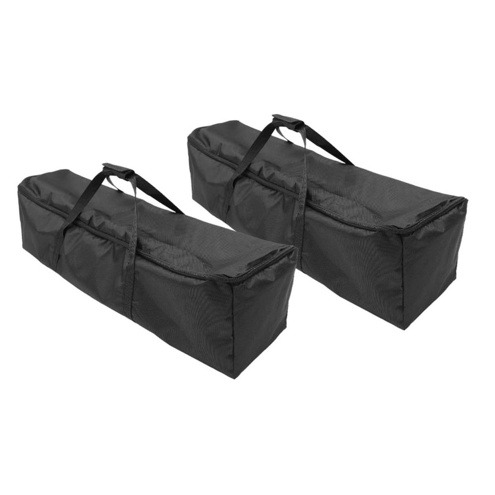 LABRIMP 2pcs Portable Oxford Cloth Tripod Carrying Bag with Double Zipper Protective Storage Case for Photography Live Broadcasting Fishing Equipment