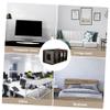 CAXUSD Wooden CD Storage Rack Desktop Organizer Lightweight Disc Holder for Office Study Living Modern Design Shelf for Record Albums and Home Display Gift for Friends and Family view 3