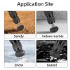 Multi Purpose 3/8inch Tripod Feet Spikes with Nonslip Pad Enjoy Secure Camera in Photography and Streaming DSLR Camera Tripod Foot view 2