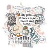 (10 Pcs) Data Analysis Stickers Pack, Funny Data Driven Vinyl Decals, I Speak Data Quote Stickers for Analysts, Scientists, Coders, Laptop Water Bottle Scrapbook Decor view 3