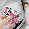 (10 Pcs) Breast Cancer Awareness Stickers Pack  Pink Ribbon Decals, Funny Motivational Cancer Survivor Vinyl Waterproof Stickers for Laptop, Water Bottle, Car view 2